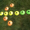 Race Cones for Racing Drone Competition, Orange y amarillo (595)