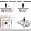 FrSky M7 Hall Sensor Gimbal for FrSky Taranis Q X7 (584)